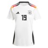 Camisola Alemanha Sane 19 Mulher Equipamento 1ª Euro 2024